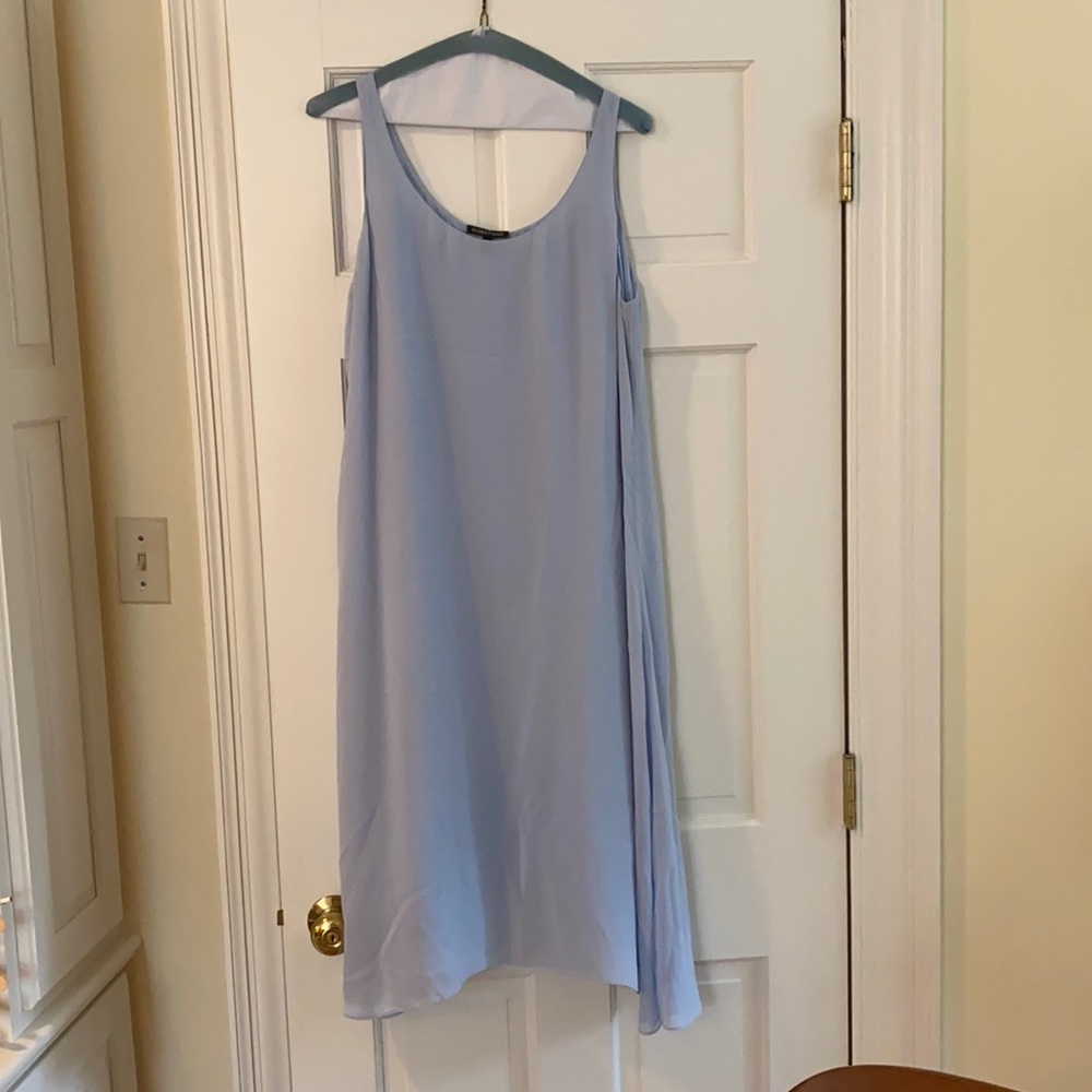 eileen fisher dress with slip